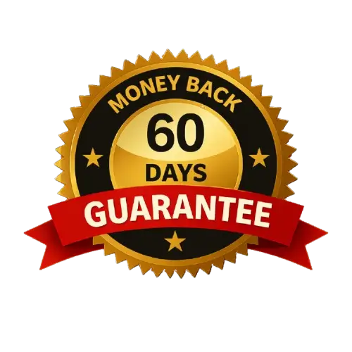 Movelityn 60-day money-back guarantee seal